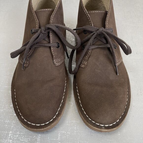 L.L. Bean Womens Stonington Chukka Boots Brown Suede Leather Casual Shoes 8 M - Picture 10 of 12